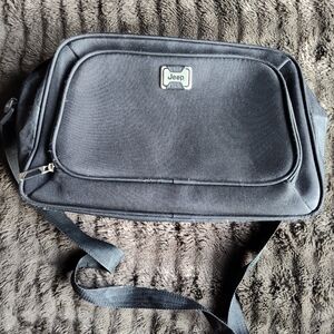 Jeep Charcoal Belt Bag for Men